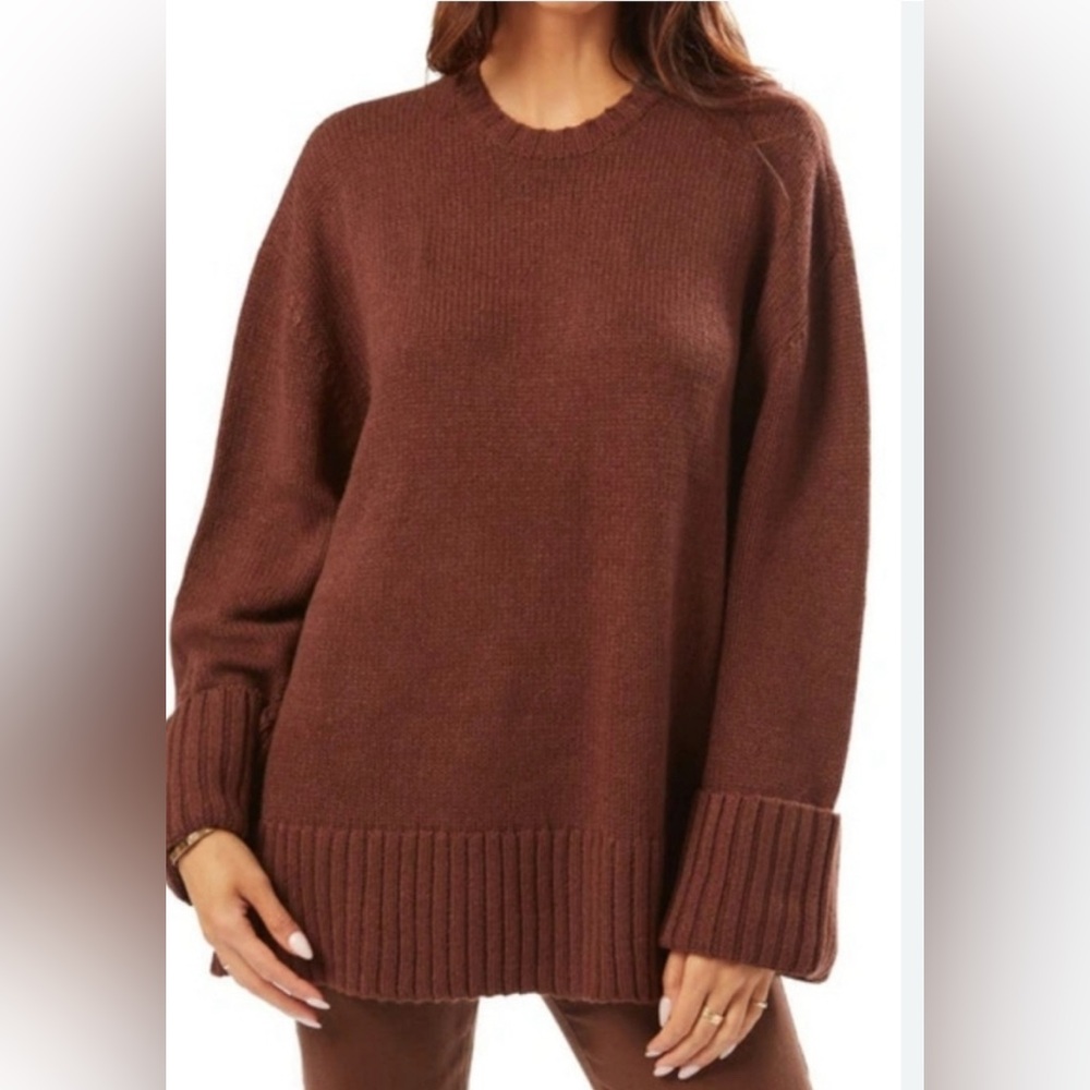 WeWoreWhat Cocoa Sweater M/L